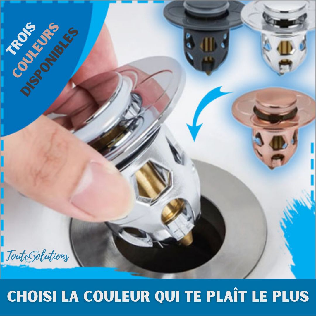 Bouchon lavabo - DrainGuard™ - Toutes Solutions